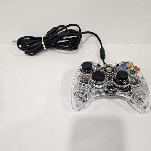 Xbox 360 wired - clear, afterglow
