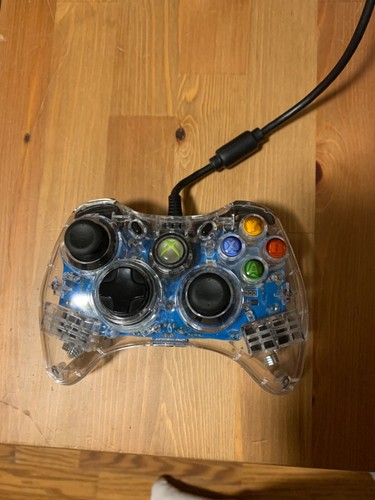 Afterglow xbox 360 wired clear - xbox,
